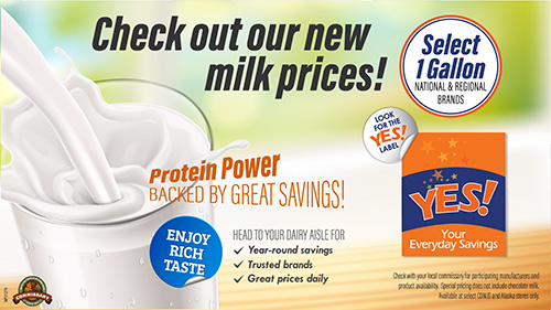 YES! Milk