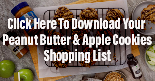 Peanut Butter & Applce Cookies Shopping List Download