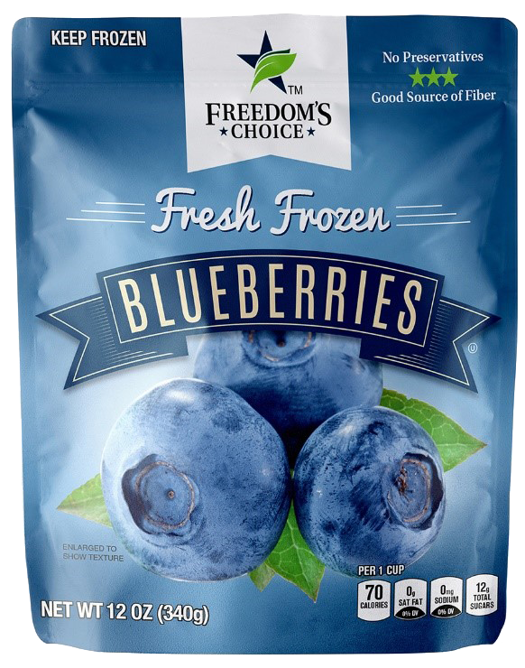 Freedom's Choice Frozen Blueberries
