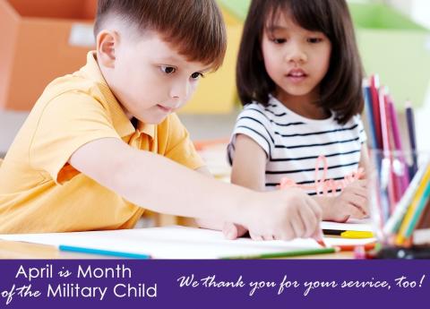 Month of Military Child image Thumbnail