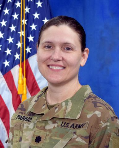 Official photo of LTC Parham Thumbnail