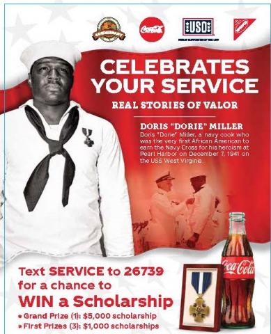 The 'Celebrating Your Service' sweepstakes celebrates legacy of Dorie Miller Thumbnail