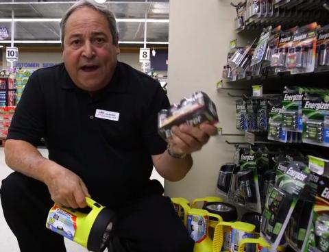 Fort Buchanan, Puerto Rico, Store Director Bill Roger talks about items available at his commissary for customers to prepare for bad weather. Click here to see the video. Thumbnail