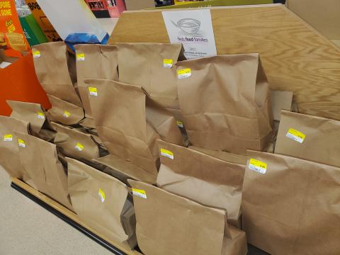 Pre-packaged donation bags Thumbnail
