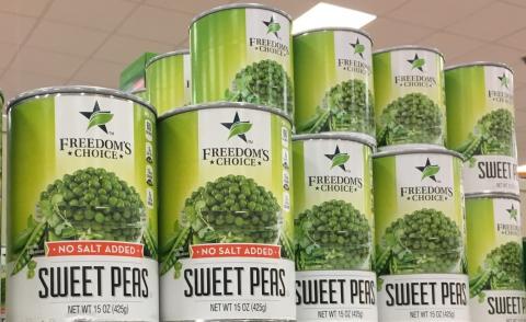 Freedom's Choice canned peas Thumbnail