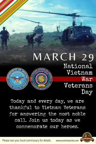National Vietnam War Veterans Day graphic Thumbnail