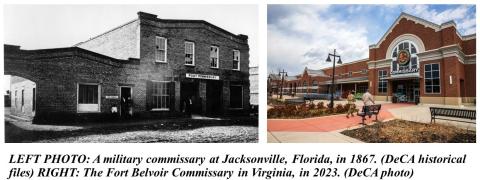Vintage and modern commissaries