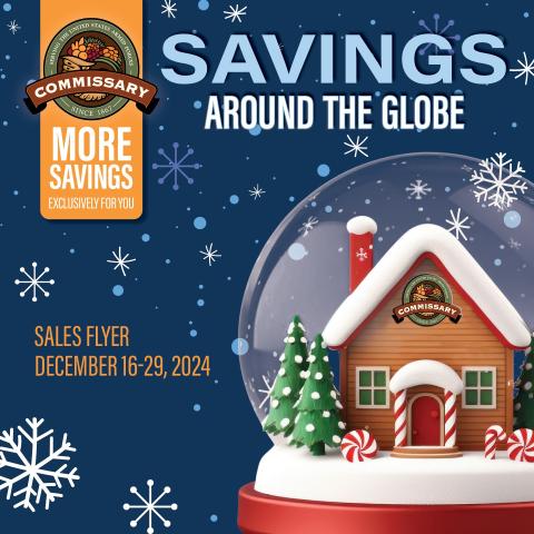 Commissary Sales Flyer Dec. 16-29
