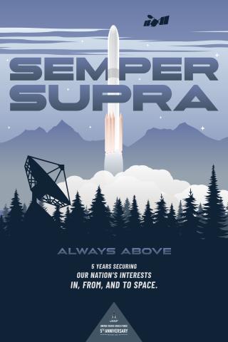 Space Force 5th anniversary graphic