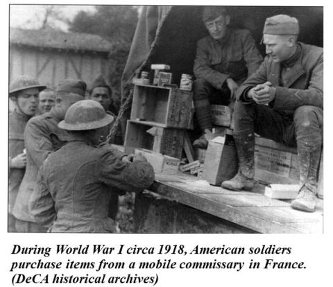 World War I mobile commissary