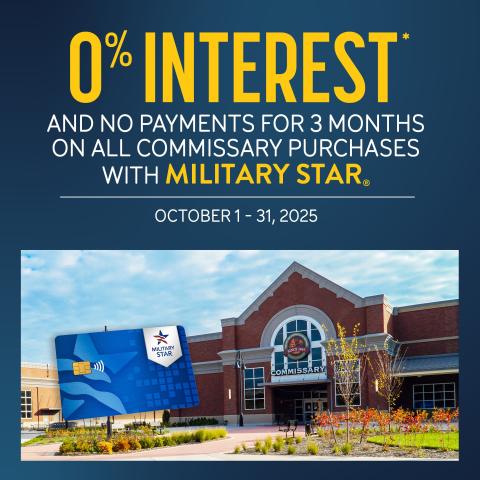 MILITARY STAR card graphic