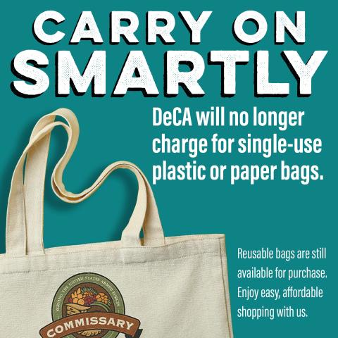 Single-use bag graphic