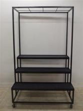 Display, floral, 3 step grid top