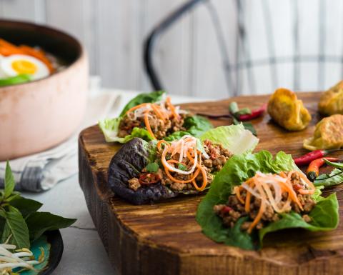 Asian Lettuce Wraps