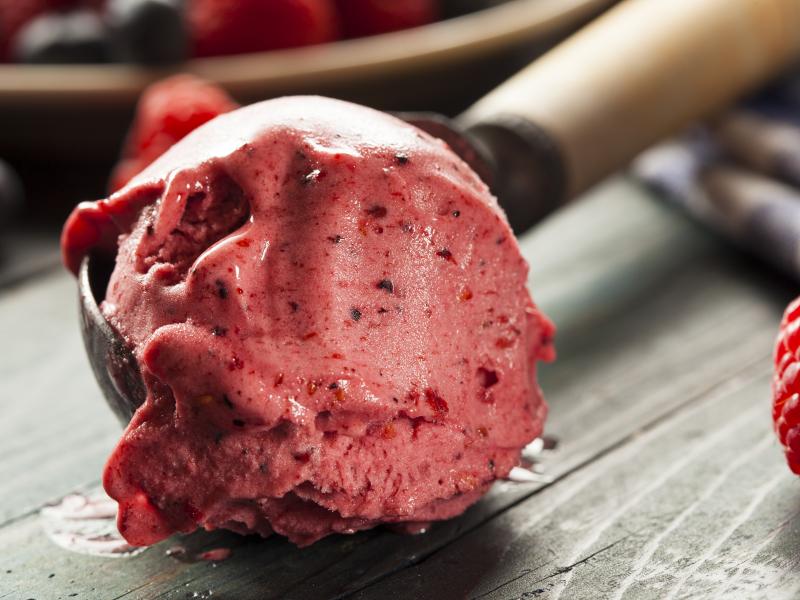 Banana, Beet, Coconut Ice Cream Thumbnail