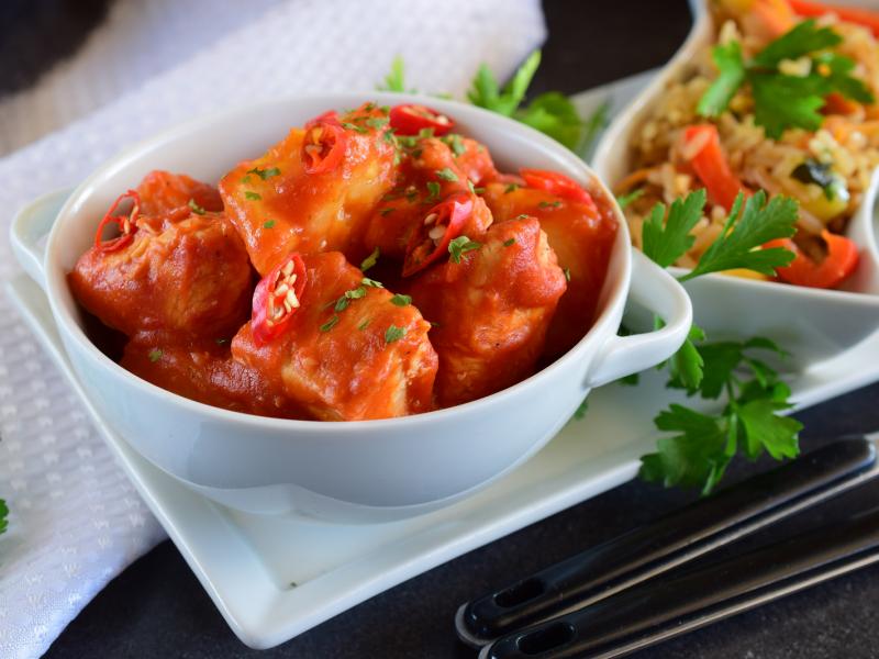 Sweet and Spicy Chicken Thumbnail
