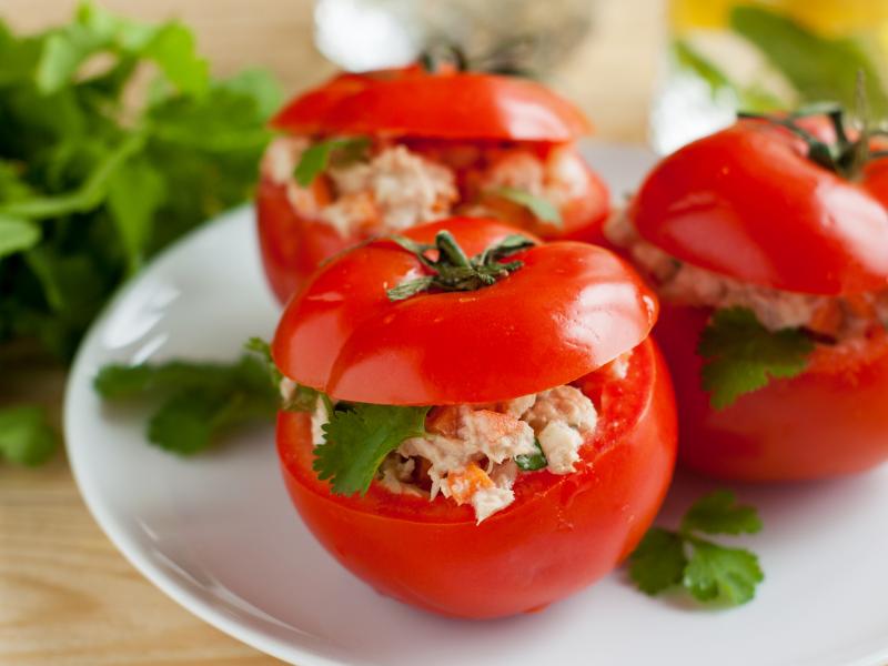 Chicken Stuffed Tomatoes Thumbnail
