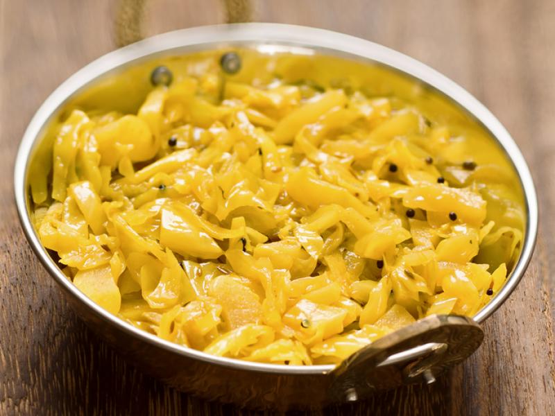 Curried Cabbage Thumbnail