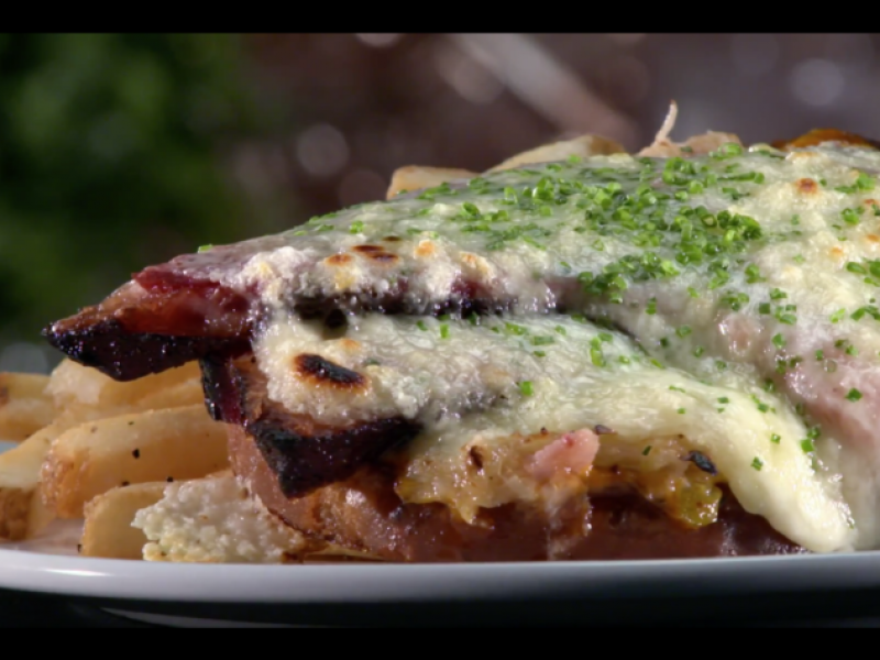 Open Faced Reuben Thumbnail