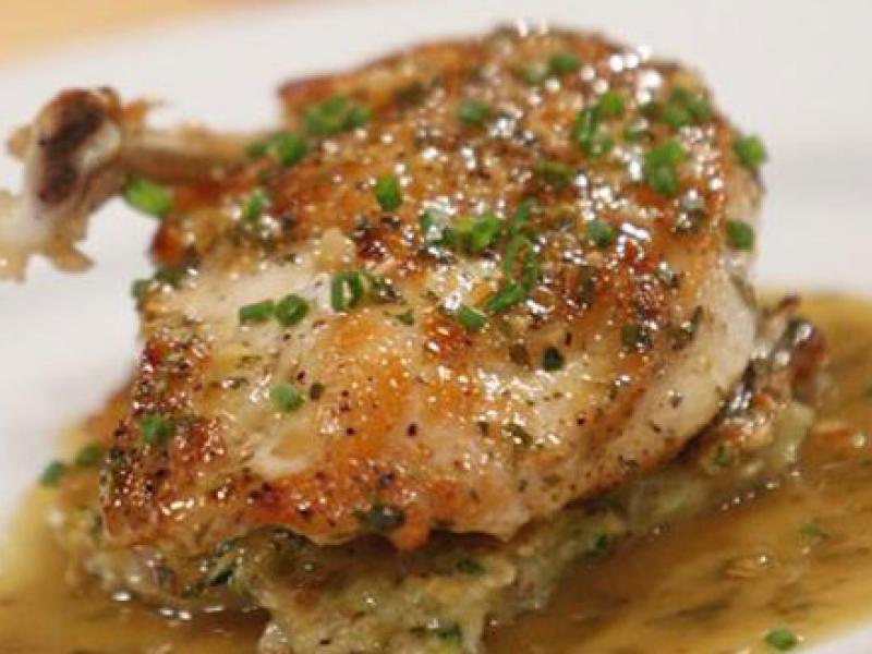 Pan Seared Chicken with Potato Hash Thumbnail