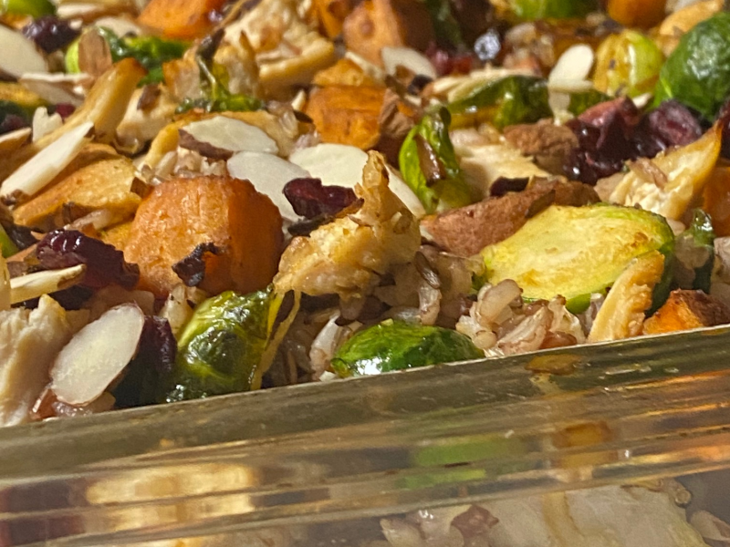 Chicken, Sweet Potato, and Wild Rice Casserole Thumbnail