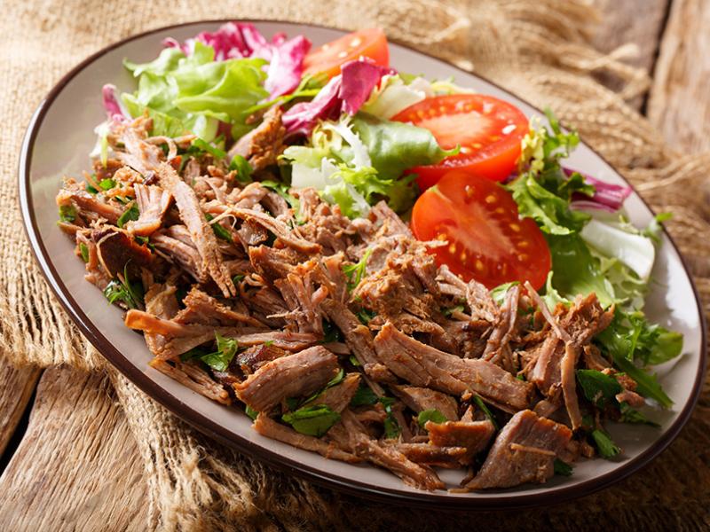 Crock Pot BBQ Pork on Plate Thumbnail