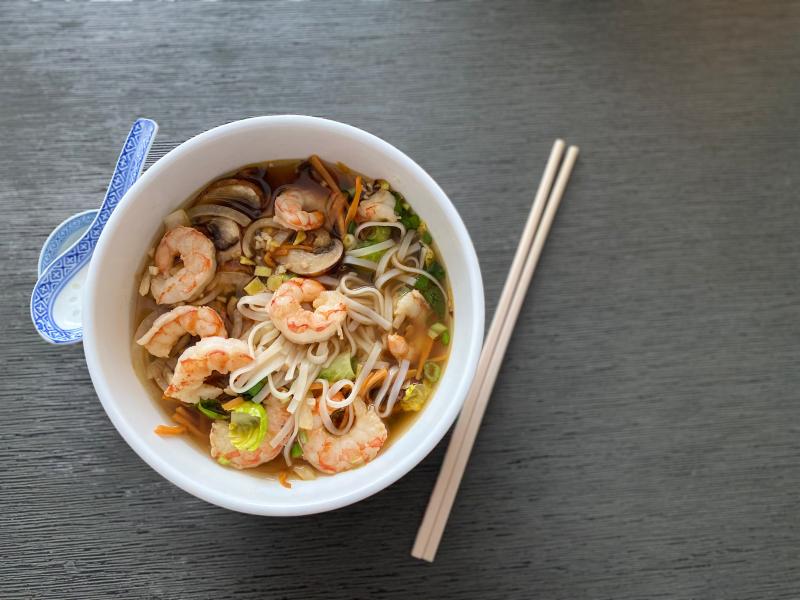 30 minute Very Spicy Shrimp “Vietnamese” Soup